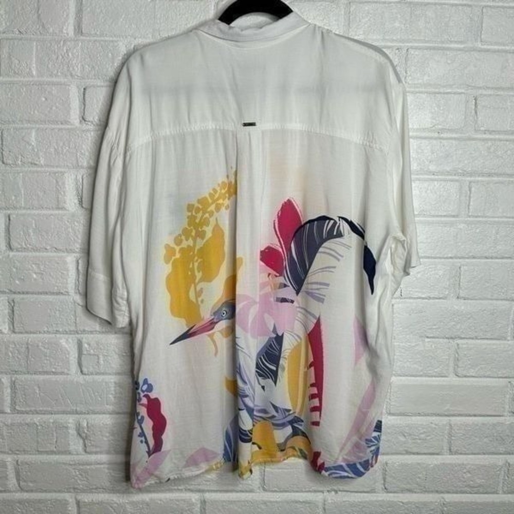 Maaji Mangrove Big Kell Long Shirt Boyfriend Shirt size Large - Picture 9 of 9